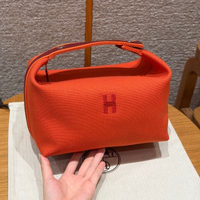 Feu Toile Bridea Brac Large Model Case Palladium Hardware