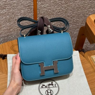 Blue Jean Epsom Constance 18 Palladium Hardware