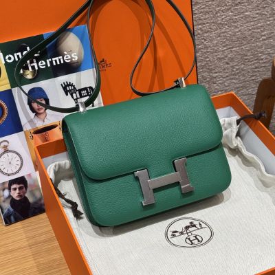 Vert Vertigo Epsom Constance 24 Palladium Hardware