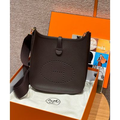 Chocolate Clemence Evelyne III 29 Gold Hardware