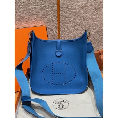 Blue France Clemence Evelyne III 29 Gold Hardware