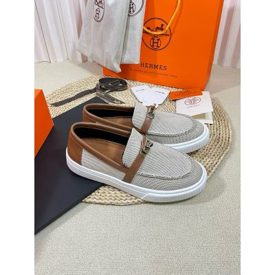 Hermes Game Slip-On Sneaker for Men and Women, Size 35-45