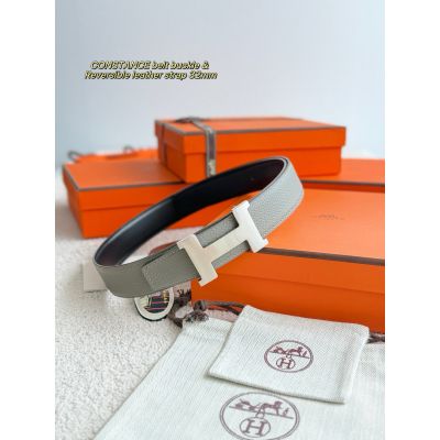 Constance Reversible Leather Belt 32mm