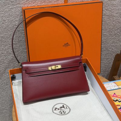 Rouge H Box Kelly Elan Gold Hardware