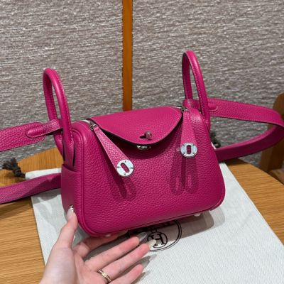  Rose Purple Clemence Mini Lindy 20 Palladium Hardware