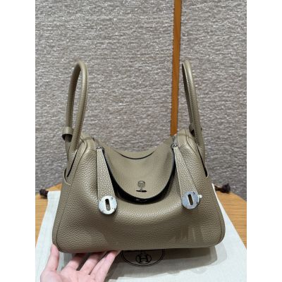 Beige Marfa Clemence Lindy 26 Palladium Hardware