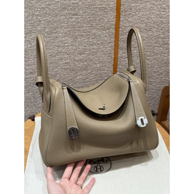 Beige Marfa Clemence Lindy 30 Palladium Hardware 