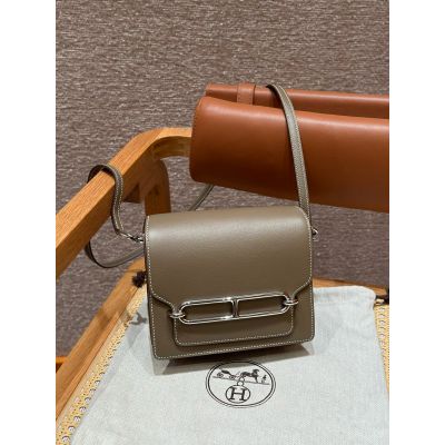 Etoupe Evercolor Mini Roulis 18 Palladium Hardware